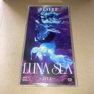 DESIRE LUNA SEA 初回盤ケース入り8cmシングルCD ルナシー(ポップス/ロック(邦楽))