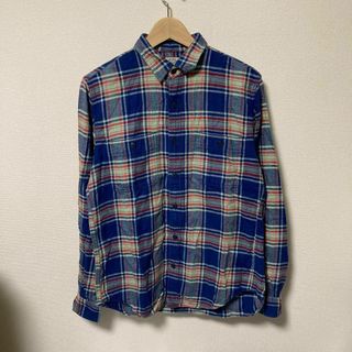 J.Crew - J.Crew ジェイクルー　シャツ　チェック　コットン　綿　古着　ブルー　M