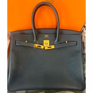 Hermes - 美品⭐️バーキン35 ブルーインディゴ