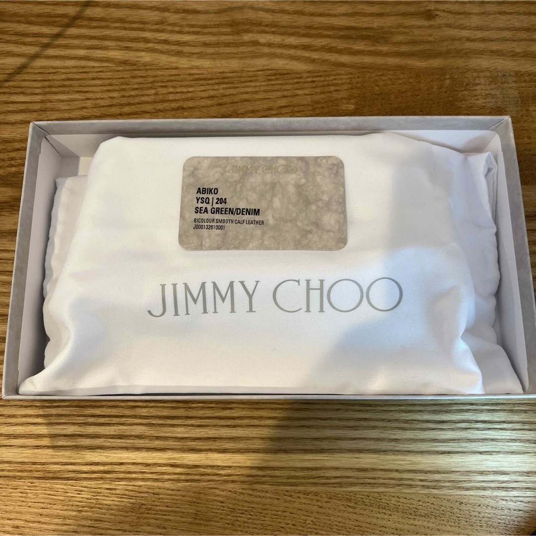 JIMMY CHOO(ジミーチュウ)の新品未使用品 ジミーチュウ JIMMY CHOO ラウンドファスナー 長財布 メンズのファッション小物(長財布)の商品写真