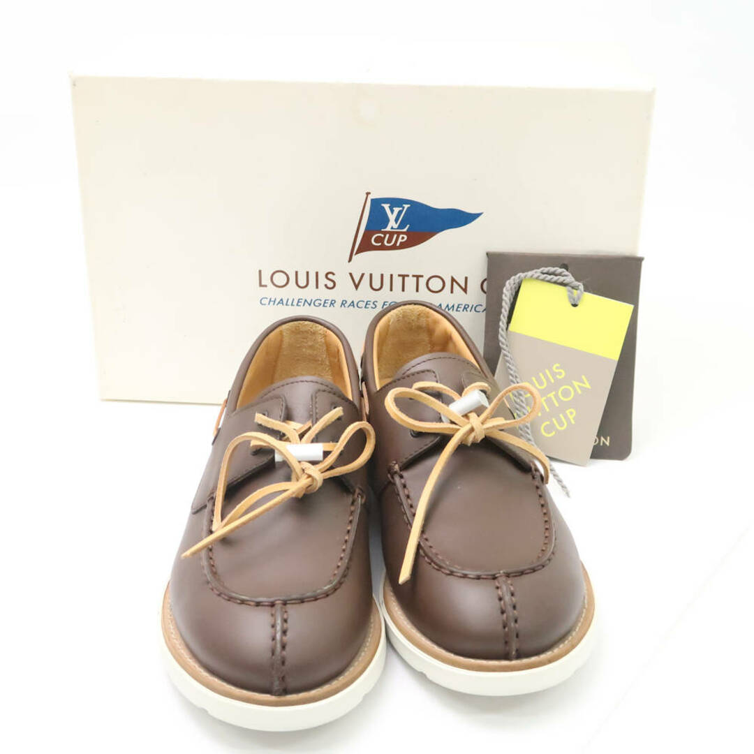 LOUIS VUITTON(ルイヴィトン)の美品 LOUIS VUITTON ルイヴィトン ヴィトンカップ デッキシューズ 36 レディース AY5308W2  レディースの靴/シューズ(その他)の商品写真