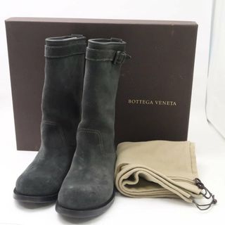 ボッテガヴェネタ(Bottega Veneta)のBOTTEGA VENETA ボッテガヴェネタ ブーツ 35 ダークグレー レディース AY5310W2 (ブーツ)