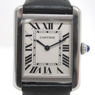 Cartier - カルティエ 腕時計 クォーツ 2針 タンクソロ SM 3170 白系 KR54991 中古