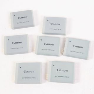 キヤノン(Canon)のCanon　キャノン　リチウム電池　NB-6L　合計7個　㉖(コンパクトデジタルカメラ)