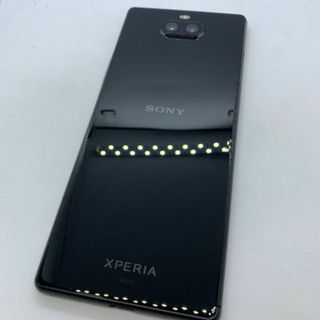 【中古品】Xperia 8 au   SOV42 ブラック (スマートフォン本体)