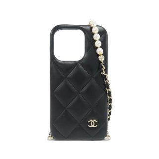 シャネル(CHANEL)のシャネル タイムレスクラシック ライン (IPHONE 14 PRO) AP3556 フォンケース(その他)