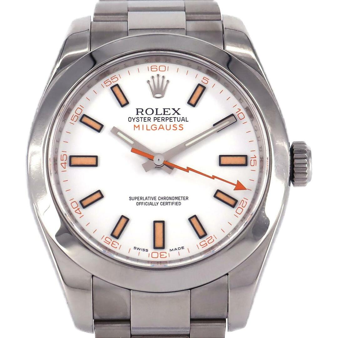 ROLEX(ロレックス)のロレックス ミルガウス 116400 SS 自動巻 M番 メンズの時計(腕時計(アナログ))の商品写真