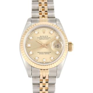 ロレックス(ROLEX)のロレックス デイトジャスト 69173G. SSxYG 自動巻 R番(腕時計)