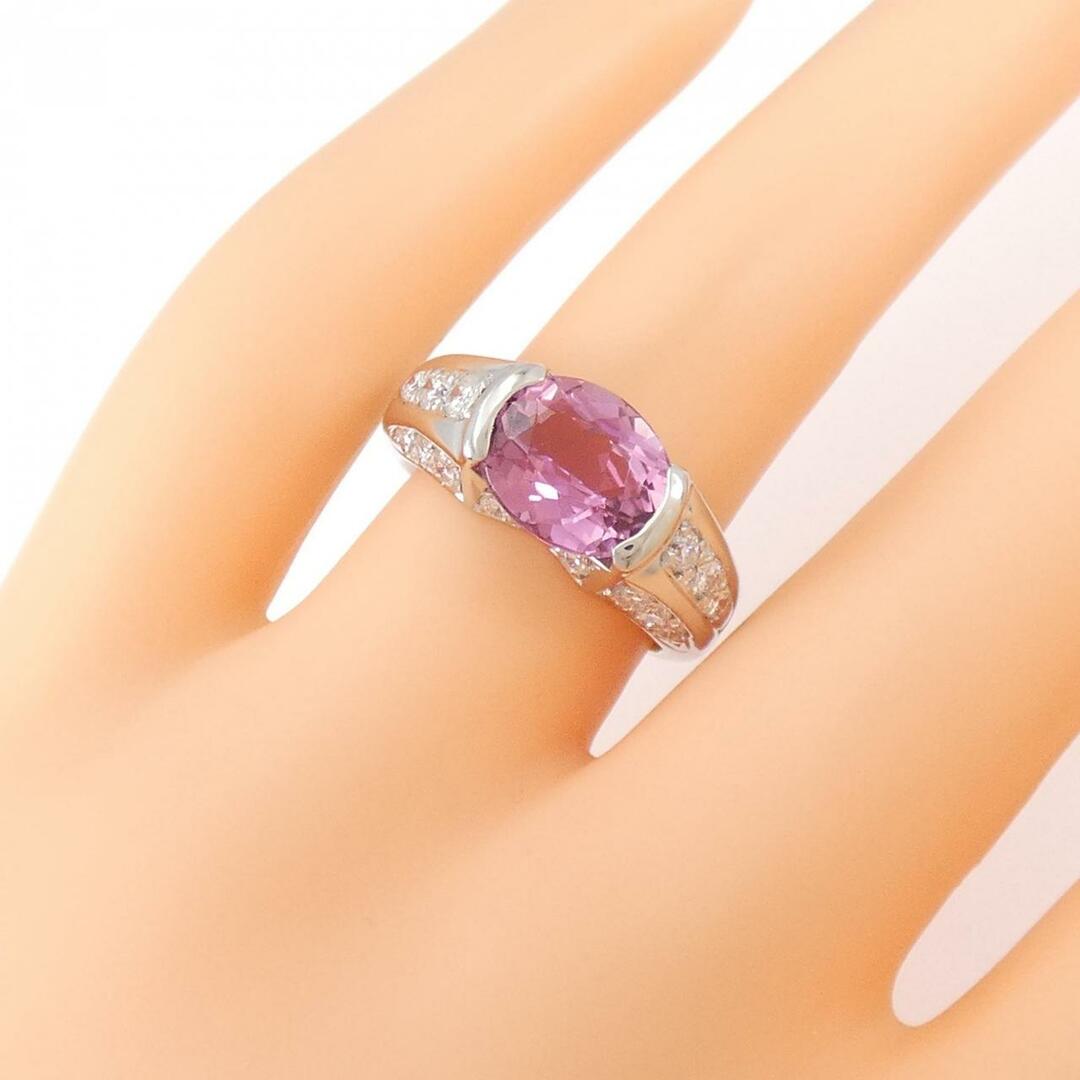 PT トルマリン リング 2.43CT レディースのアクセサリー(リング(指輪))の商品写真