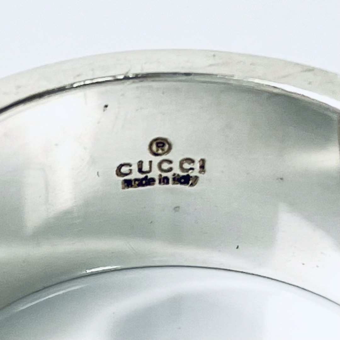 Gucci(グッチ)のグッチ ブランデッド Gリング SV925 10号 レディースのアクセサリー(リング(指輪))の商品写真