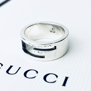 グッチ(Gucci)のグッチ ブランデッド Gリング SV925 10号(リング(指輪))