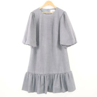 ルネ(René)のRene ルネ ワンピース M ポリエステル 他 パフスリーブ フリル ミディ丈 レディース AT220A54 (ミニワンピース)