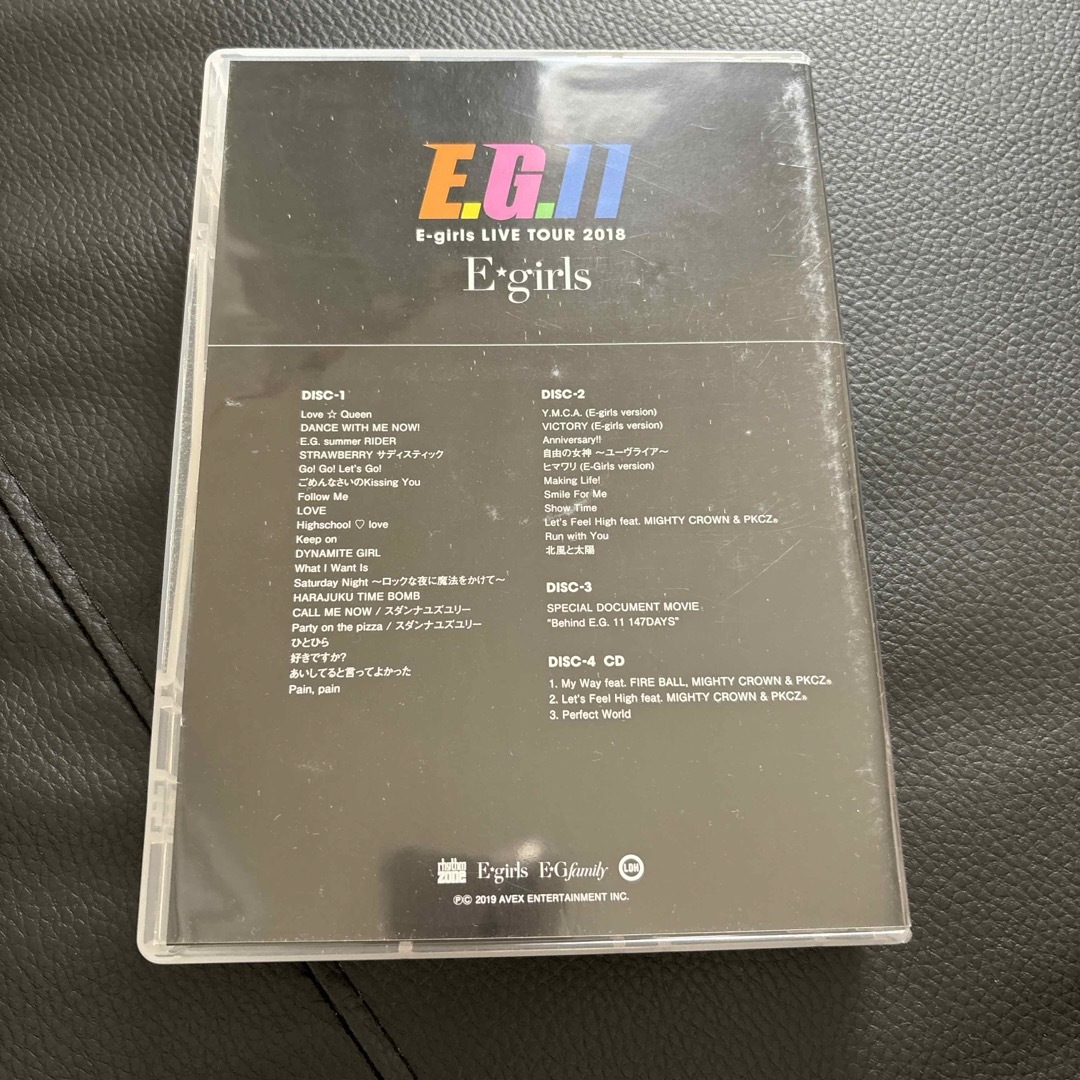 E-girls(イーガールズ)のE-girls　LIVE　TOUR　2018〜E．G．11〜（初回生産限定盤）  エンタメ/ホビーのDVD/ブルーレイ(ミュージック)の商品写真
