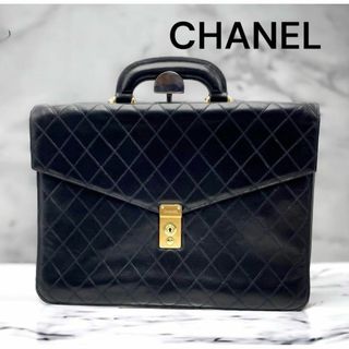 シャネル(CHANEL)の【美品】シャネル　ビコローレ　ビジネスバッグ　ブリーフケース　Gカード有り(ビジネスバッグ)