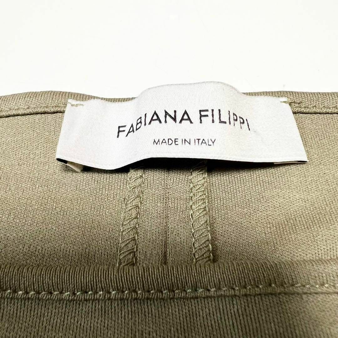 FABIANA FILLIPI 23SS ビーズトリム ドルマンスリーブトップス レディースのトップス(Tシャツ(長袖/七分))の商品写真