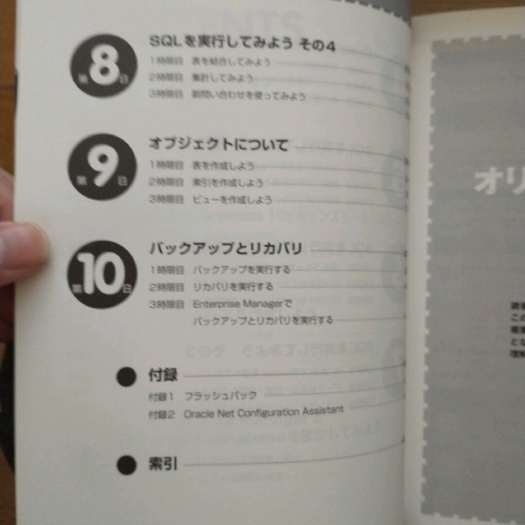 １０日でおぼえるＯｒａｃｌｅデ－タベ－ス１０ｇ入門教室 エンタメ/ホビーの本(コンピュータ/IT)の商品写真