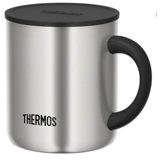 サーモス(THERMOS)の真空断熱マグカップ JDG-280 ステンレス　新品送料無料(グラス/カップ)