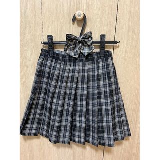 COMME CA ISM - コムサイズム チェック柄スカート 制服　160