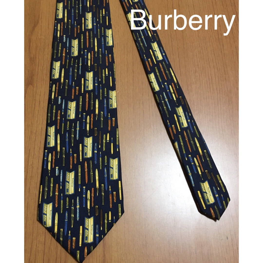 BURBERRY(バーバリー)のBurberry ネクタイ　万年筆柄 メンズのファッション小物(ネクタイ)の商品写真