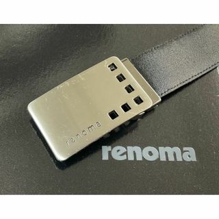 レノマ(RENOMA)のレノマ　renoma　バックル 07　シルバー　サンプル見本　未使用　1点もの(ベルト)