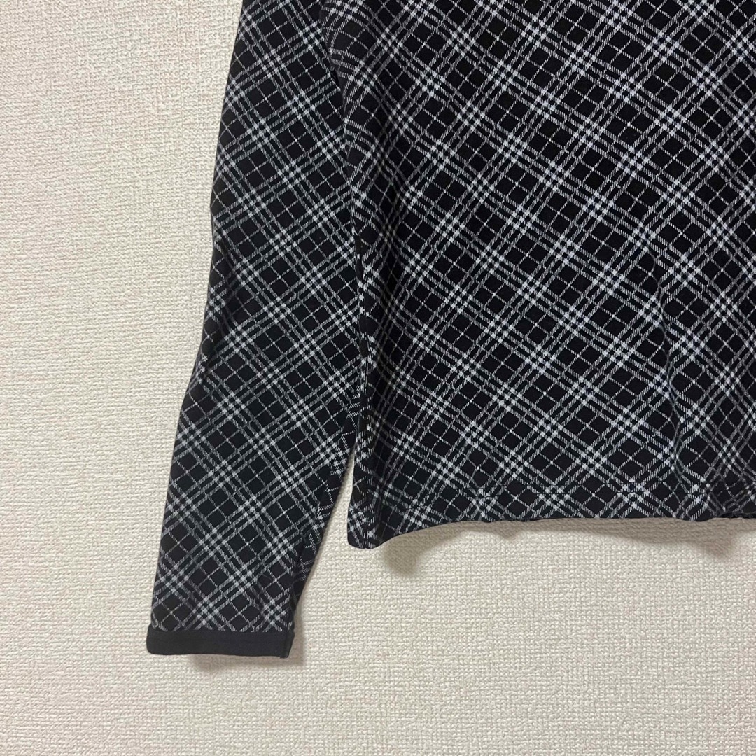 BURBERRY(バーバリー)の【美品】Burberry London  バーバリーロンドン　長袖　ブラック　M レディースのトップス(カットソー(長袖/七分))の商品写真