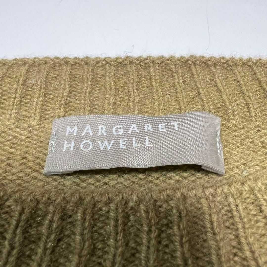 MARGARET HOWELL(マーガレットハウエル)のMARGARET HOWELL カシミヤ100% クルーネックニット セーター レディースのトップス(ニット/セーター)の商品写真