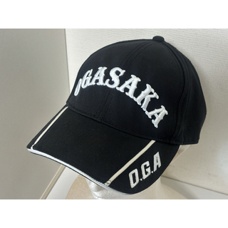 オガサカスキー/帽子/OGASAKA/キャップ/ブラック/黒/フリーサイズ/美品