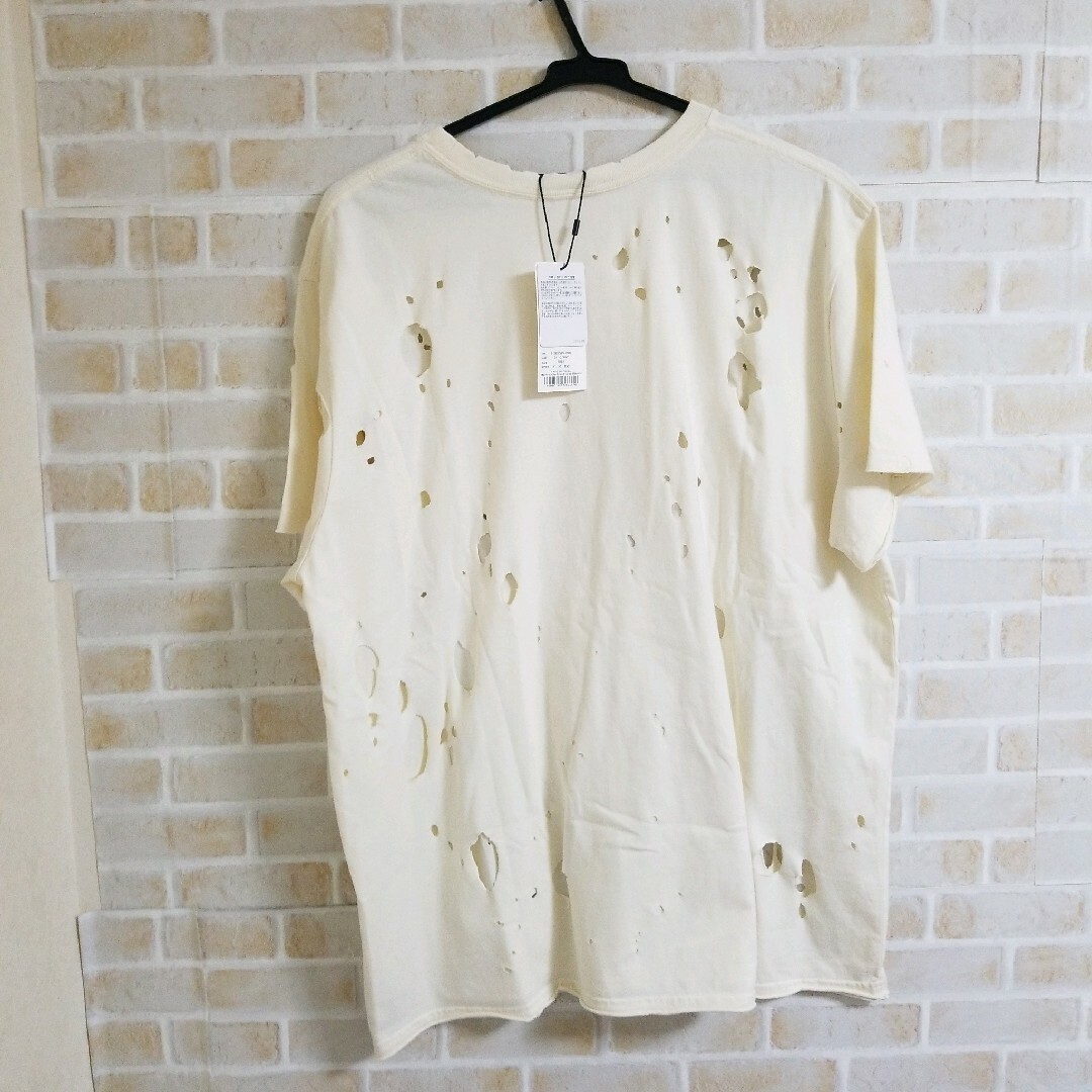 moussy(マウジー)のMOUSSY  WORN OUT Tシャツ レディースのトップス(Tシャツ(半袖/袖なし))の商品写真