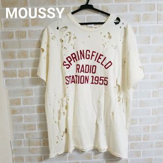 マウジー(moussy)のMOUSSY  WORN OUT Tシャツ(Tシャツ(半袖/袖なし))