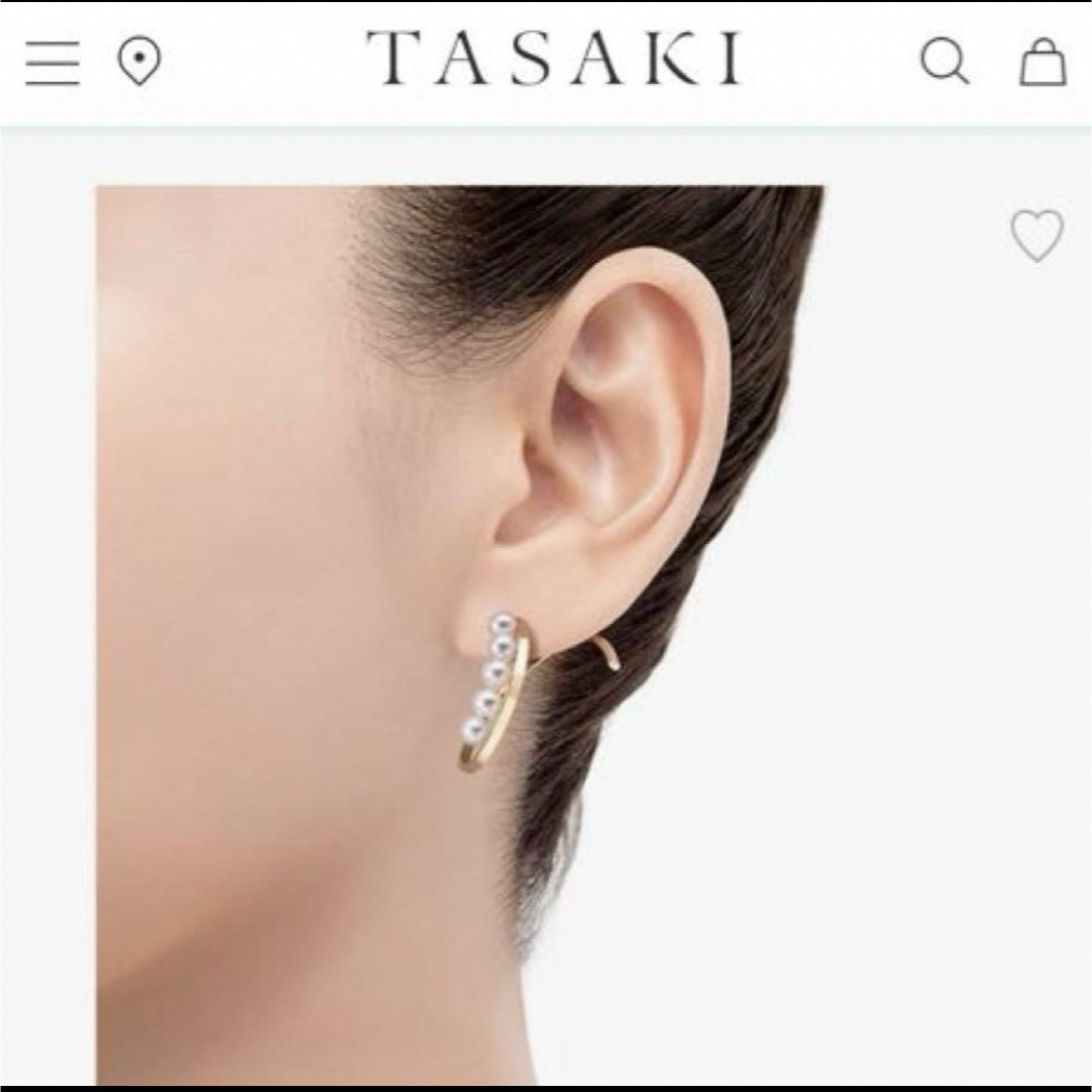 TASAKI(タサキ)のTASAKI⭐️ア ファイン バランス イヤリング  ピアス レディースのアクセサリー(ピアス)の商品写真