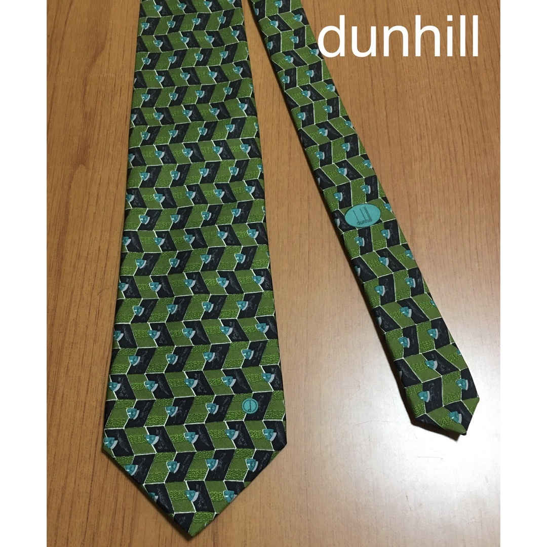 Dunhill(ダンヒル)のdunhill ネクタイ　緑 メンズのファッション小物(ネクタイ)の商品写真