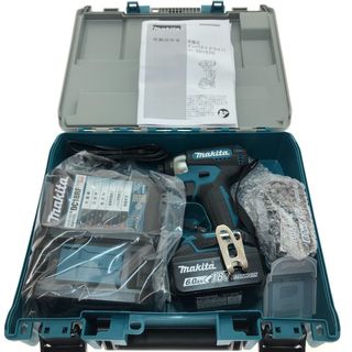 マキタ(Makita)の□□MAKITA マキタ 充電式インパクトドライバ 18V TD157DRGX 青(その他)