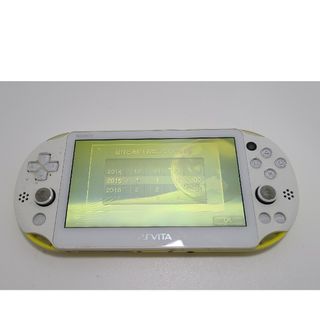 プレイステーションヴィータ(PlayStation Vita)のPlaystation Vita PCH2000 ライムグリーン(携帯用ゲーム機本体)