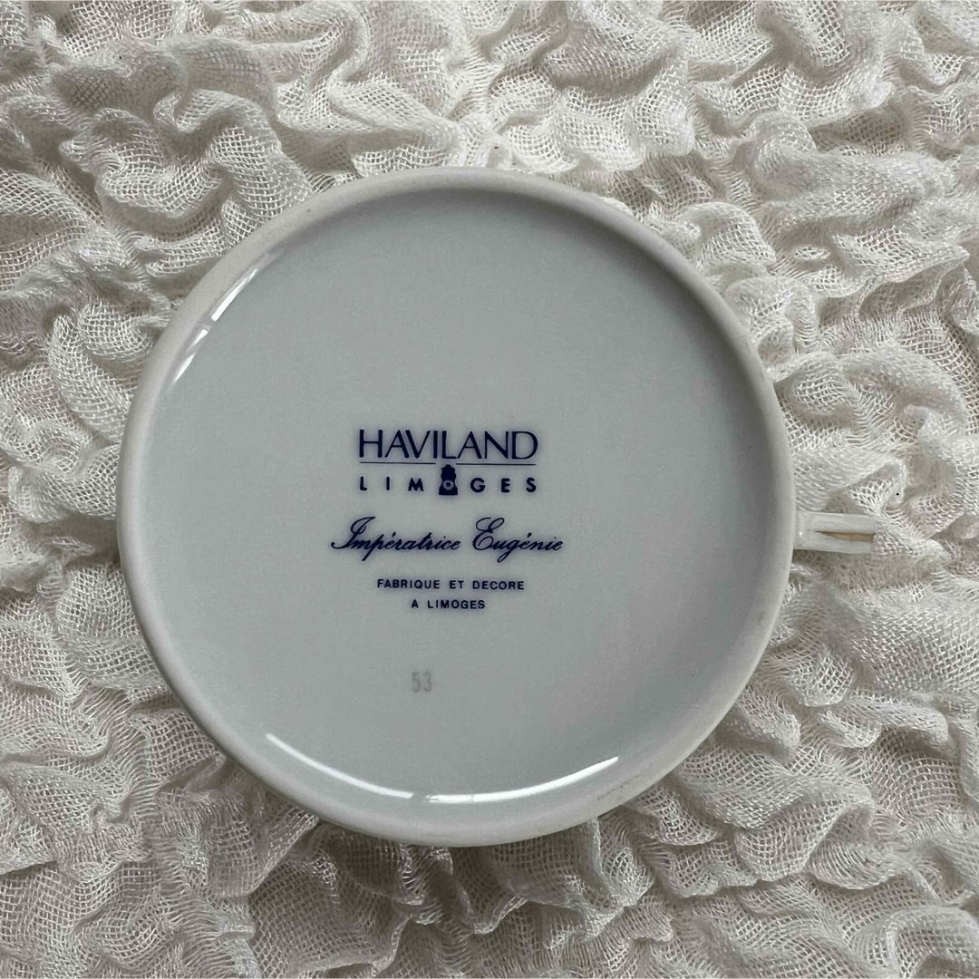 Haviland(アビランド)のアビランド『アンペラトリス ユジェニー』ティーC&S① インテリア/住まい/日用品のキッチン/食器(食器)の商品写真