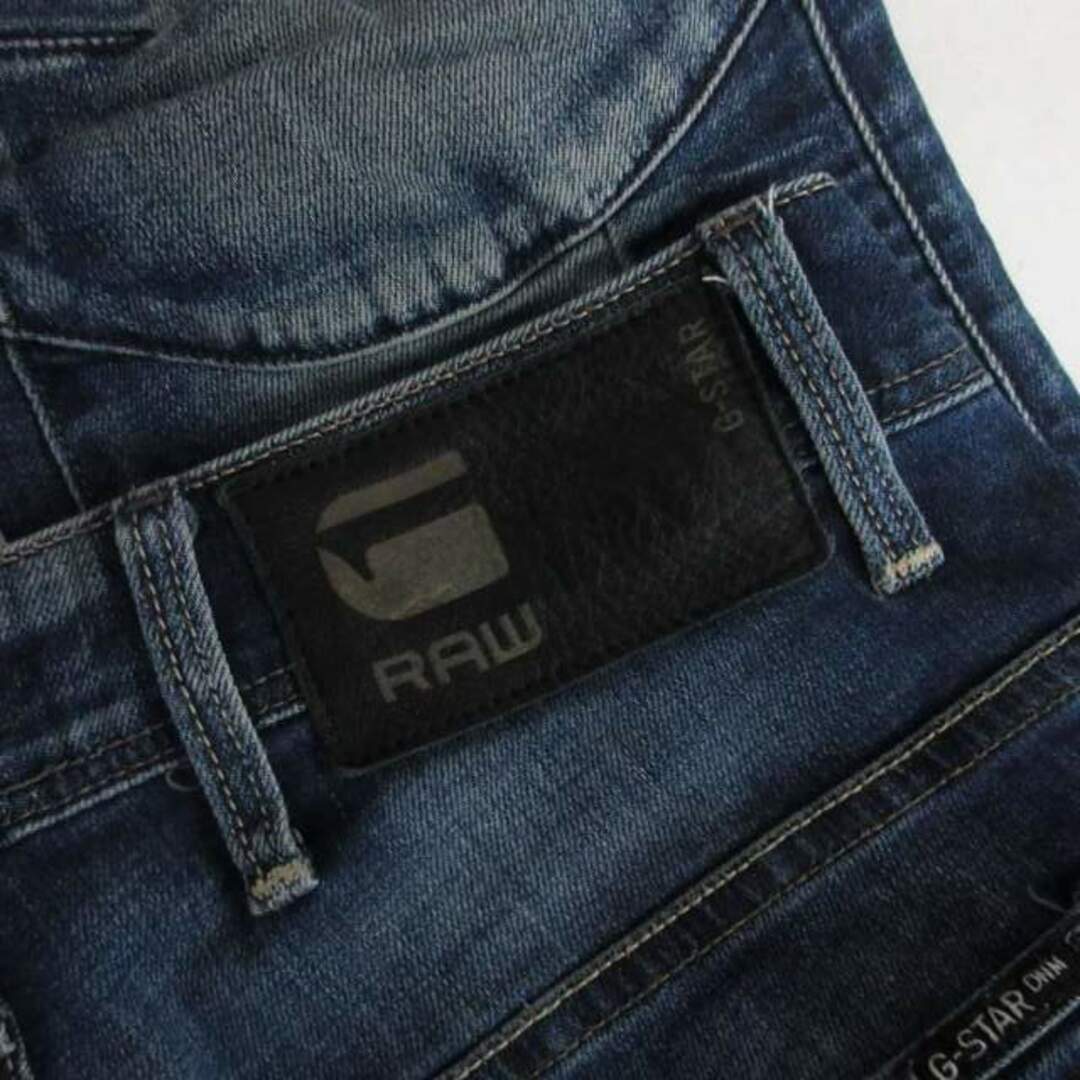 G-STAR RAW(ジースター)のジースターロウ GS-3301 デニム ジーンズ スキニー 青 S ■GY31 メンズのパンツ(デニム/ジーンズ)の商品写真