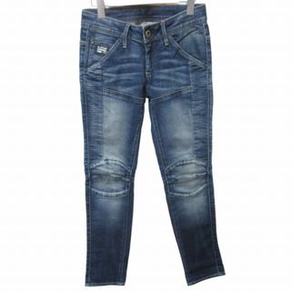 ジースター(G-STAR RAW)のジースターロウ GS-3301 デニム ジーンズ スキニー 青 S ■GY31(デニム/ジーンズ)