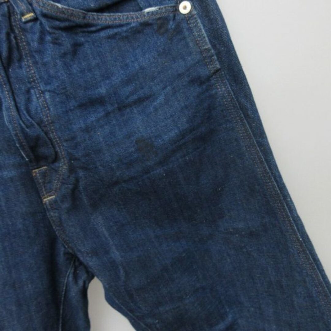 G-STAR RAW(ジースター)のジースターロウ デニム ジーンズ リネン混 青系 約Sサイズ ■GY31 メンズのパンツ(デニム/ジーンズ)の商品写真