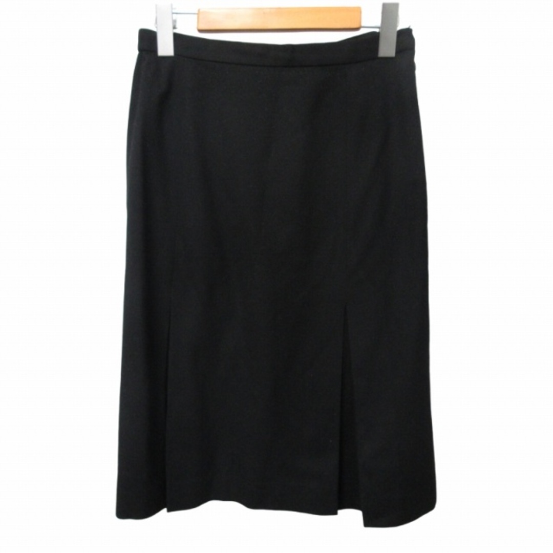 INED(イネド)のイネド セットアップ スカートスーツ ベルト付 ブラック 11 約L ■GY31 レディースのフォーマル/ドレス(スーツ)の商品写真