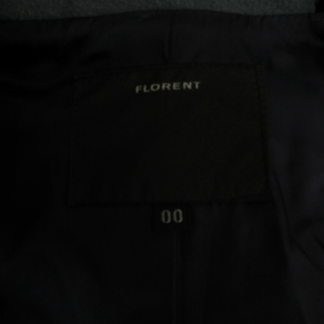 FLORENT(フローレント)のフローレント チェスターコート ジャケット 青緑 約XS ■GY31 レディースのジャケット/アウター(チェスターコート)の商品写真