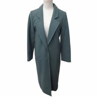 フローレント(FLORENT)のフローレント チェスターコート ジャケット 青緑 約XS ■GY31(チェスターコート)