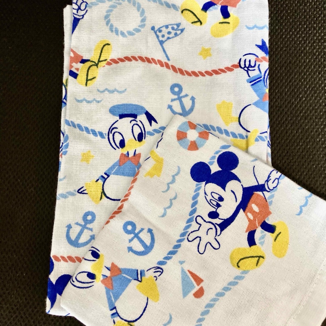 Disney(ディズニー)のディズニータオル　ガーゼ&パイル エンタメ/ホビーのアニメグッズ(タオル)の商品写真