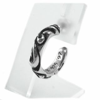 Chrome Hearts - 美品●CHROME HEARTS クロムハーツ スクロールフープピアス SV925 K14 ピアス アクセサリー シルバー ゴールド 重量4.2g メンズ