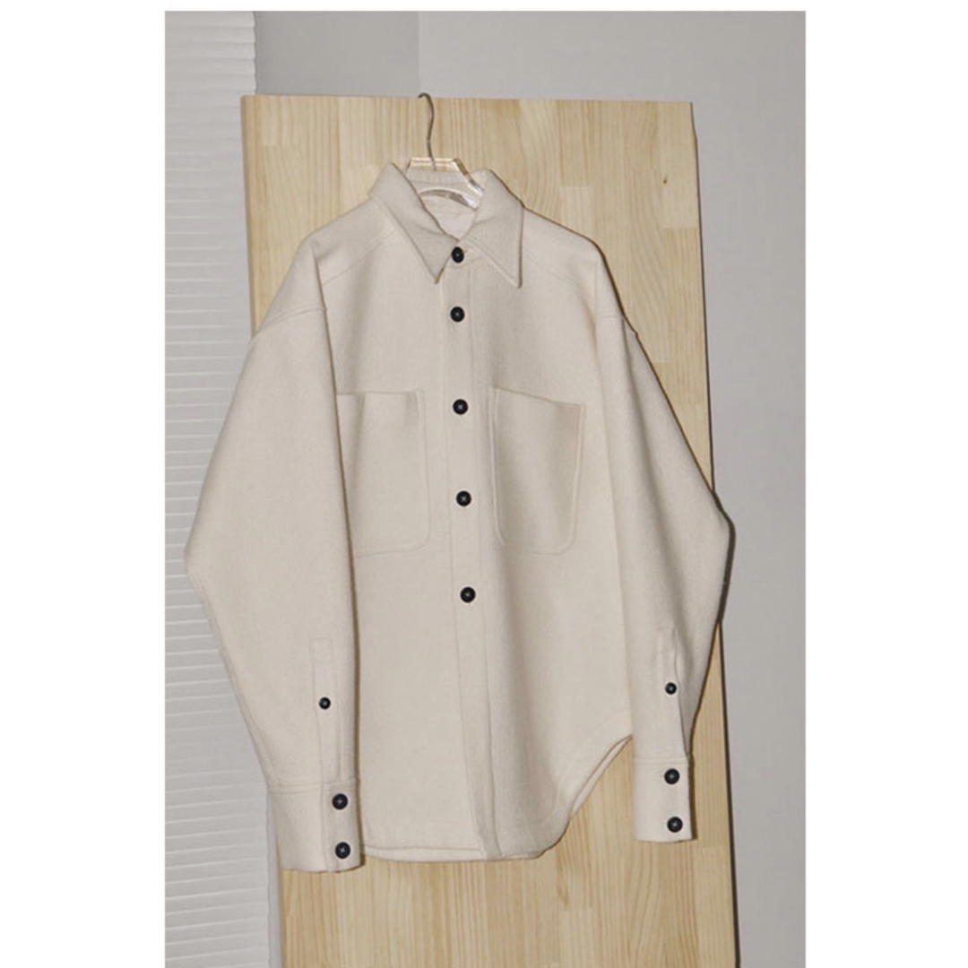 TODAYFUL(トゥデイフル)のTODAYFUL Heavy Wool Jacket Ecru レディースのジャケット/アウター(テーラードジャケット)の商品写真
