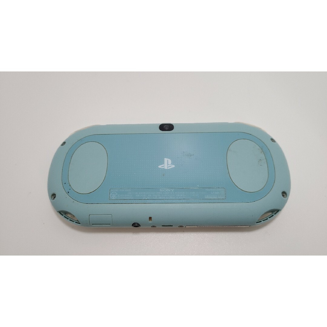 PlayStation Vita(プレイステーションヴィータ)のPlaystation Vita PCH2000 ブルーホワイト エンタメ/ホビーのゲームソフト/ゲーム機本体(携帯用ゲーム機本体)の商品写真