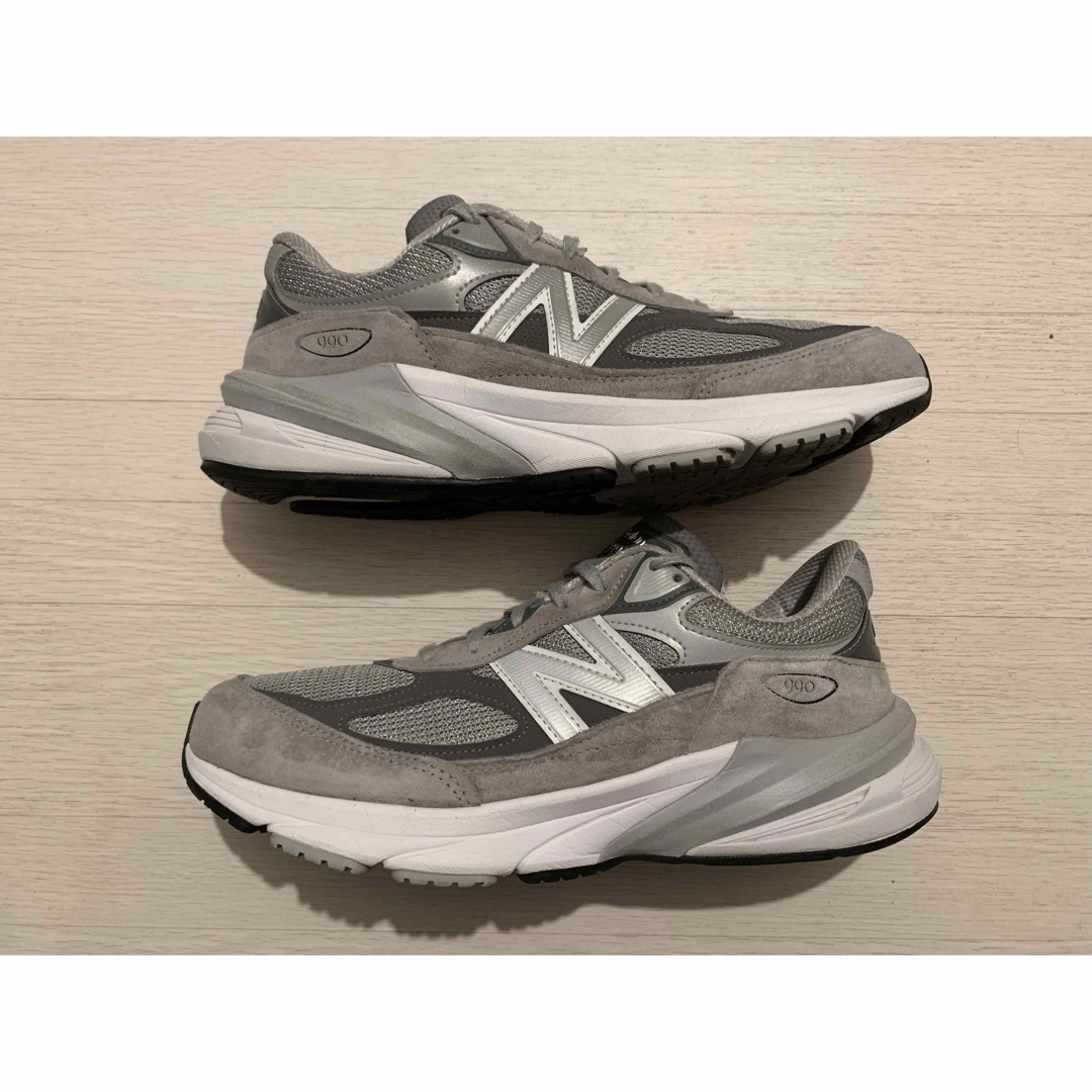 New Balance(ニューバランス)のnew balance 990 v6 グレー m990 gl6 bk6 28cm メンズの靴/シューズ(スニーカー)の商品写真