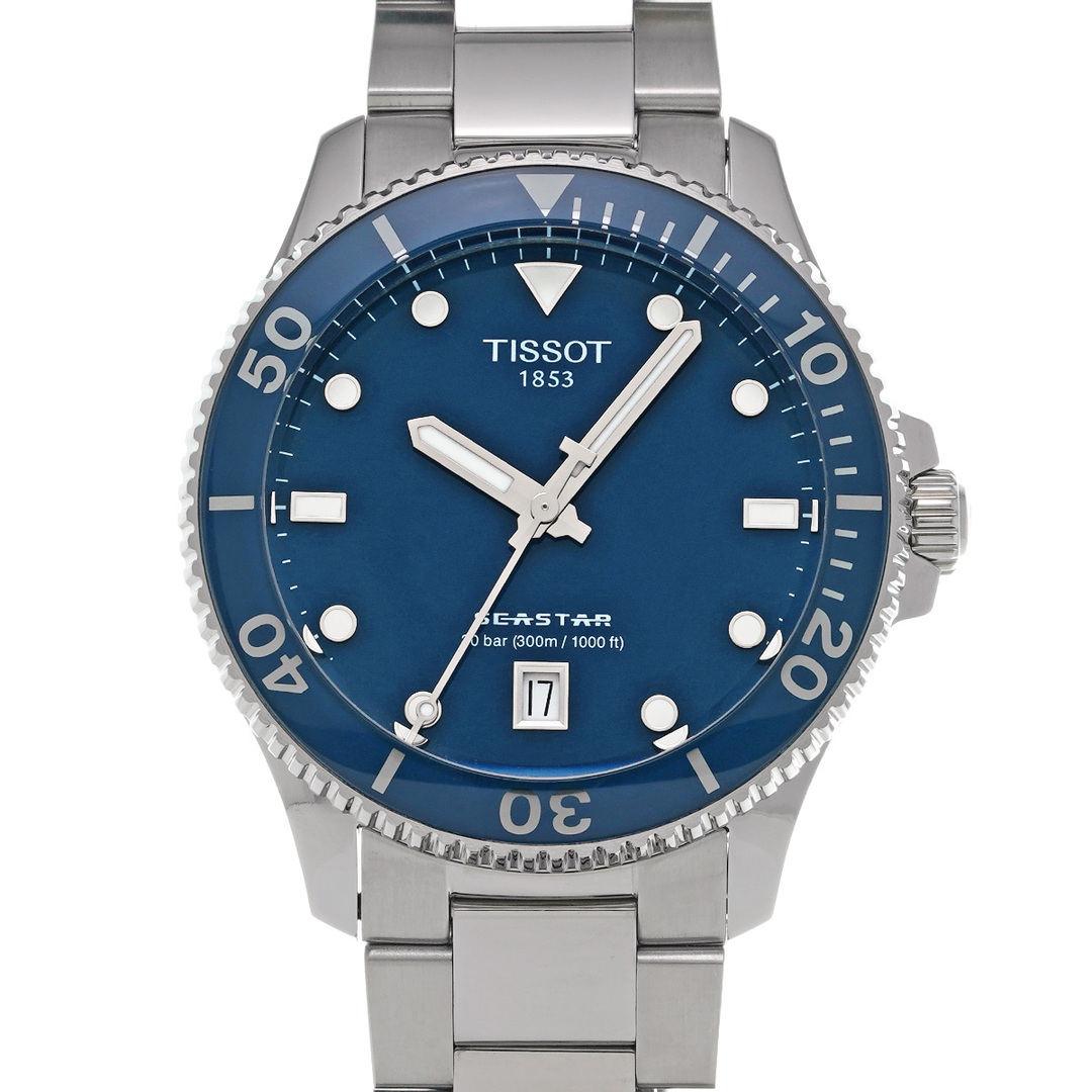 TISSOT(ティソ)の中古 ティソ TISSOT T120.410.11.041.00 ブルー メンズ 腕時計 メンズの時計(腕時計(アナログ))の商品写真