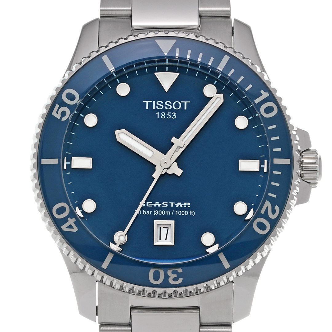 TISSOT(ティソ)の中古 ティソ TISSOT T120.410.11.041.00 ブルー メンズ 腕時計 メンズの時計(腕時計(アナログ))の商品写真