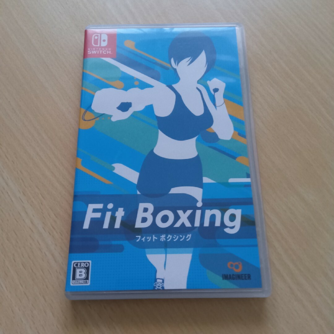 Nintendo Switch(ニンテンドースイッチ)のFit Boxing エンタメ/ホビーのゲームソフト/ゲーム機本体(家庭用ゲームソフト)の商品写真