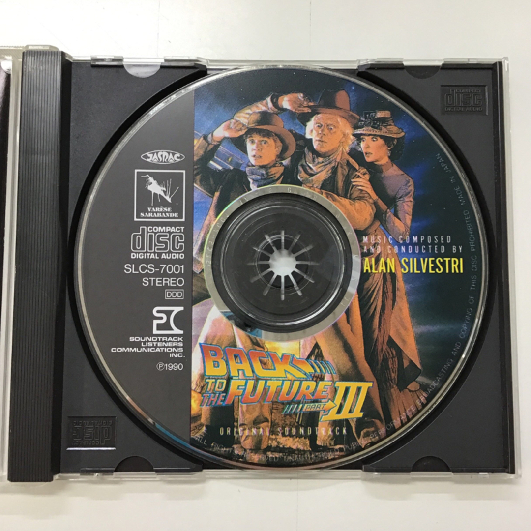 BACK  TO  THE  FUTURE Ⅲ サントラ　　KF-0001 エンタメ/ホビーのCD(映画音楽)の商品写真