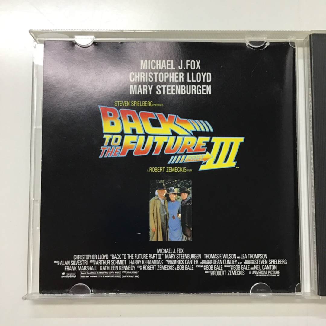 BACK  TO  THE  FUTURE Ⅲ サントラ　　KF-0001 エンタメ/ホビーのCD(映画音楽)の商品写真